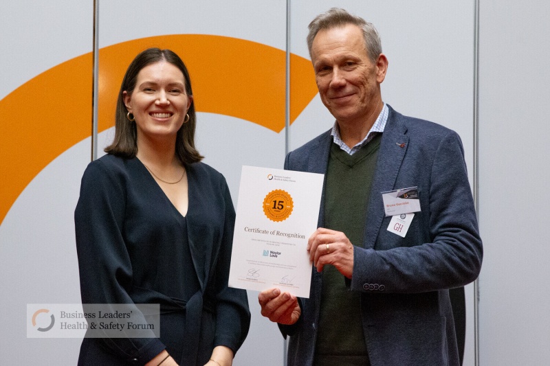 Business Leaders’ H&S Forum 15-year web