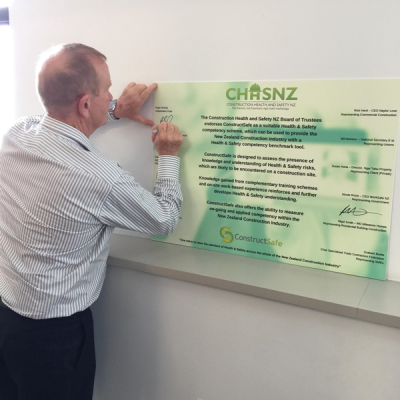 CHASNZ Board of Trustees endorses ConstructSafe CHASNZ Board of Trustees endorses ConstructSafe