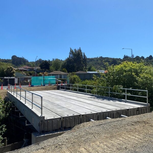 Kaikorai Valley bridge replacement – new bridge progress