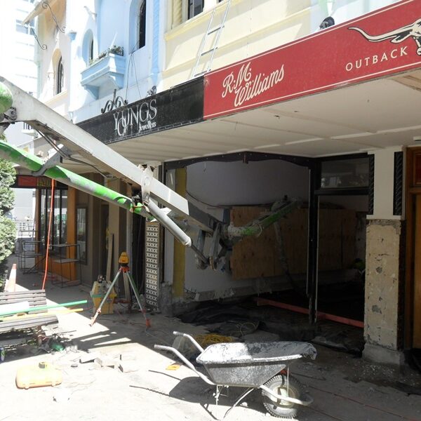 New Regent Street, works in progress