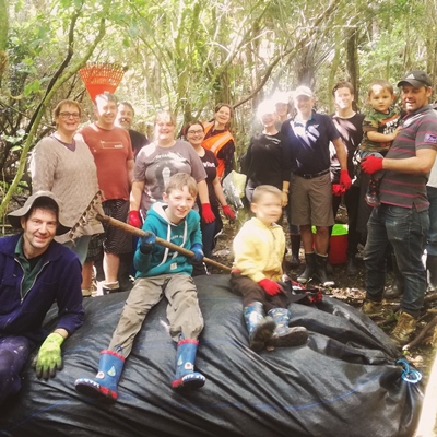 Pest Free Kaipatiki weeding day 2