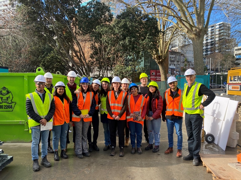 Philip's site visit to CAB 1