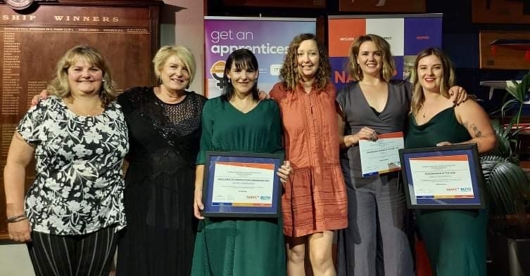 Tara, Pam,Liz,Colette, Hayley and Willow at the NAWIC Excellence Awards