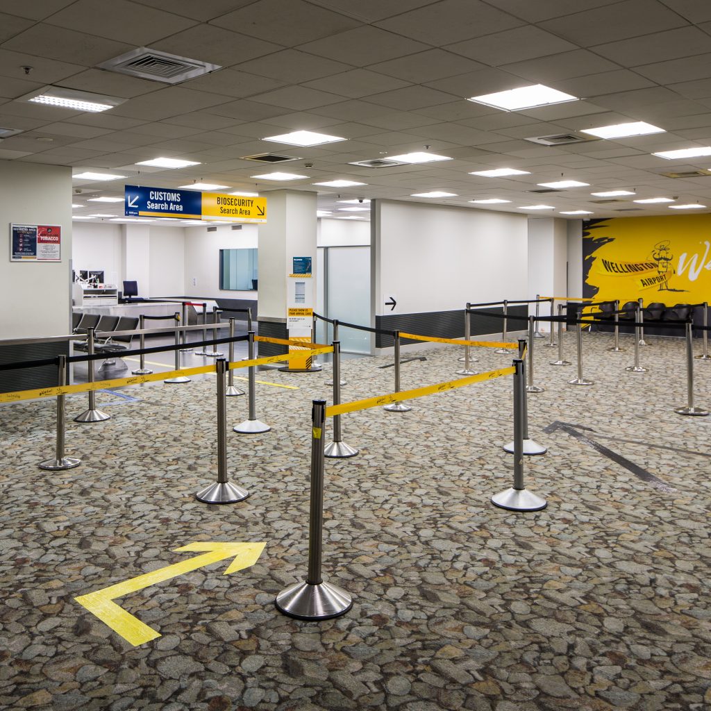 Wellington Airport International Arrivals Naylor Love, Commercial