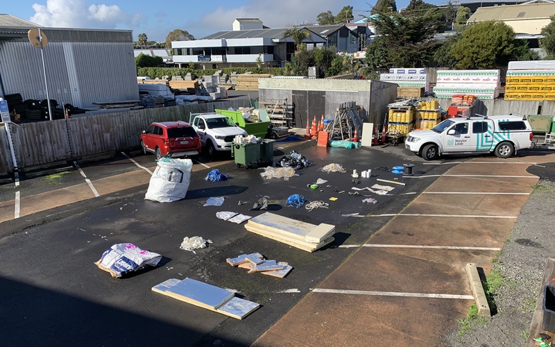 phase 2 plastic waste collection, Onehunga High School - soft plastics