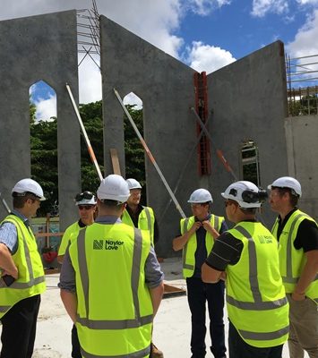 site meeting 2, Naylor Love